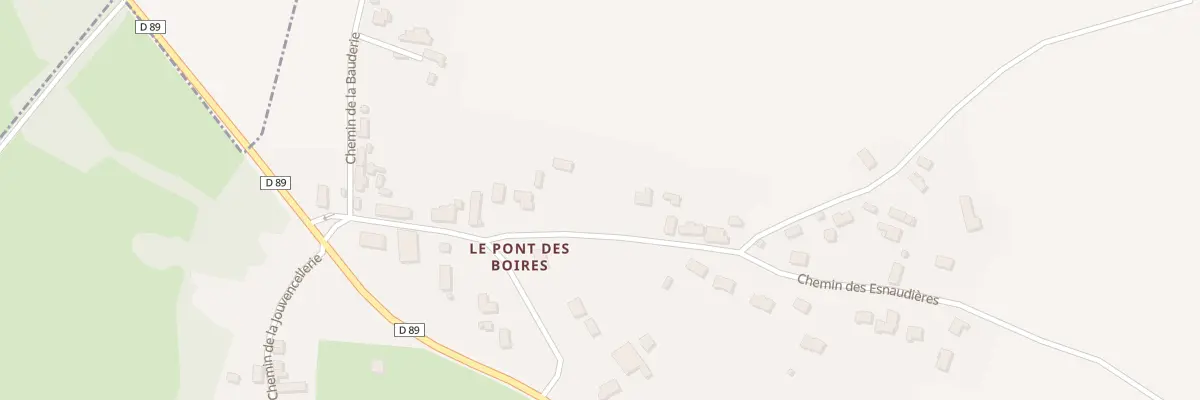 Plan du 5B Che des Esnaudières à Étriché