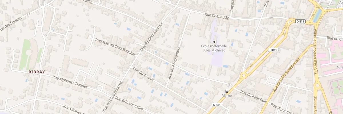 Plan du 30 Rue du 4 Septembre à Niort