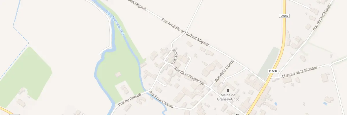 Plan du 3 Rue Torse à Granzay-Gript