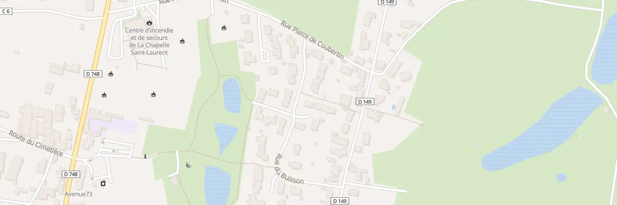 Plan du 13 Rue du Buisson à La Chapelle-Saint-Laurent