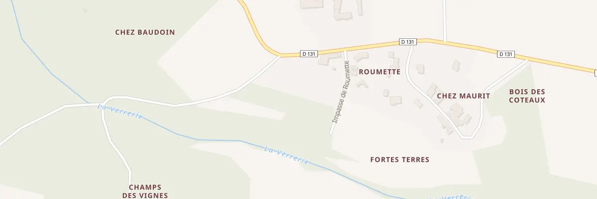 Plan du 2 Imp de Roumette à Saint-Bris-des-Bois