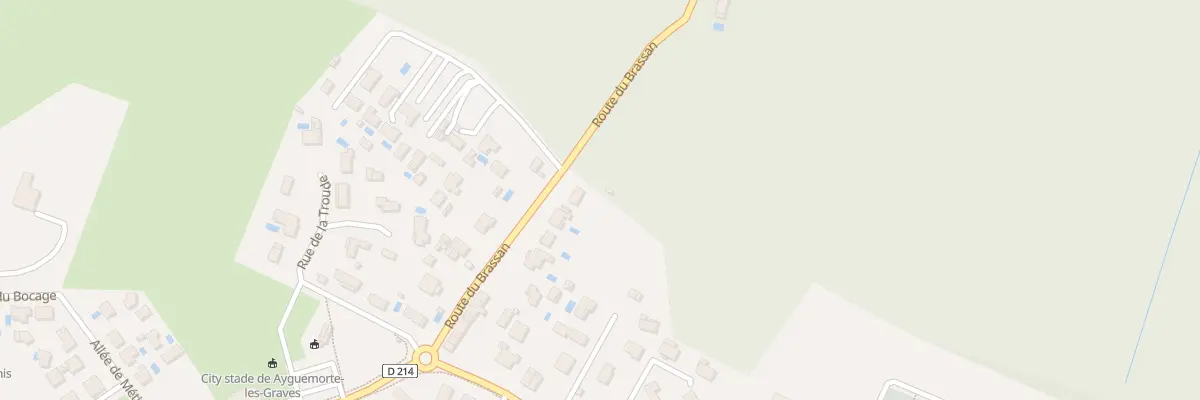 Plan du 12 Rte du Brassan à Ayguemorte-les-Graves