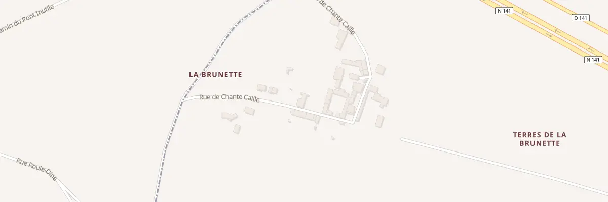 Plan du 38 Rue Chante Caille à Chérac