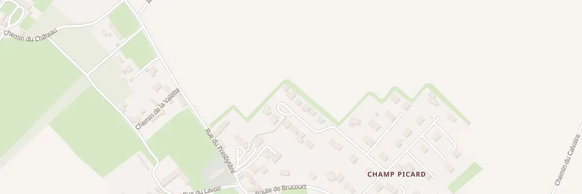 Plan du 16 Imp du Champ Picard à Maizet