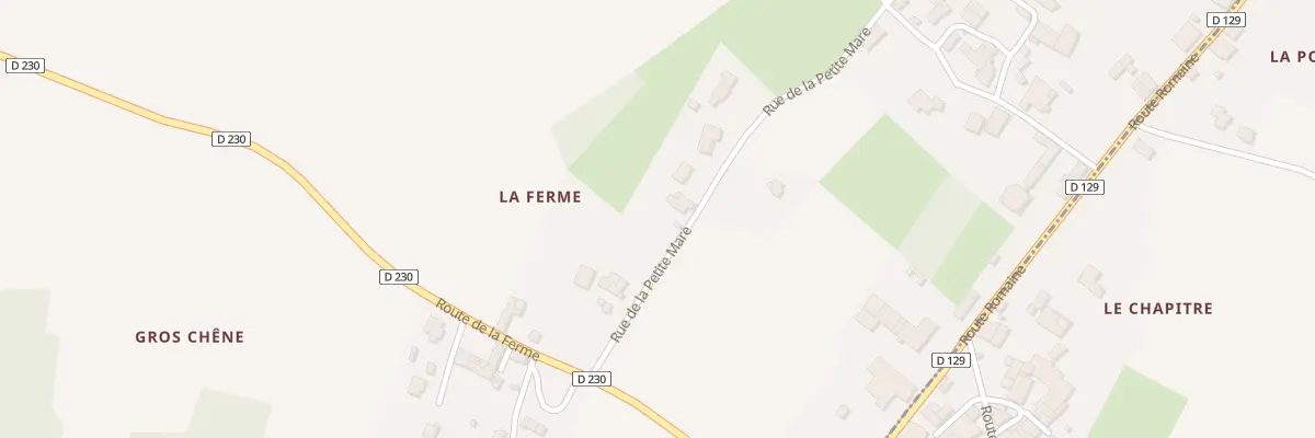 Plan du 15 Rue de la Petite Mare à Nantillé