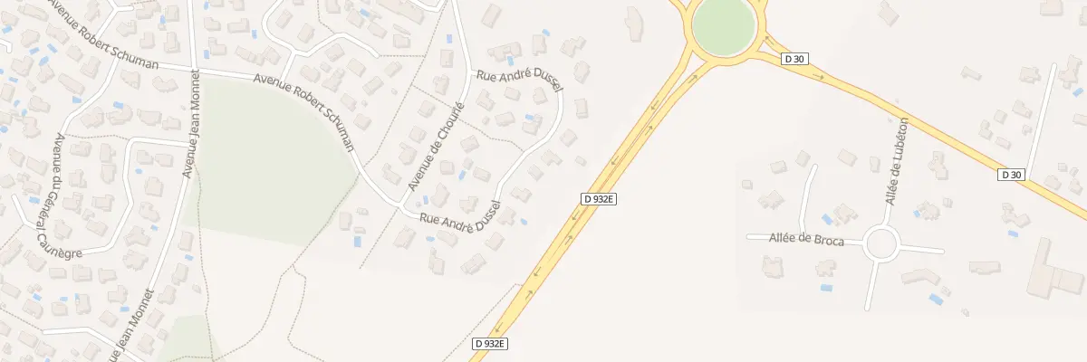 Plan du 15 Rue André Dussel à Mont-de-Marsan