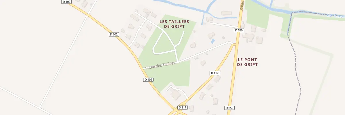Plan du 16 Rue des Charmes à Granzay-Gript