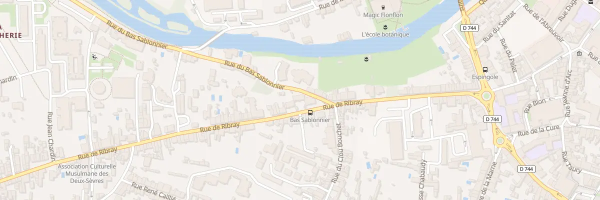 Plan du 52 Rue de Ribray à Niort