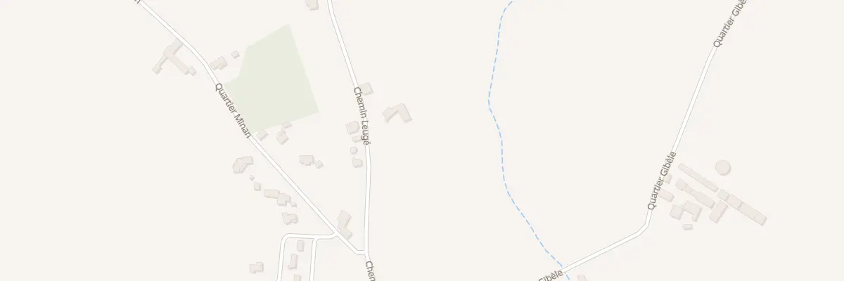 Plan du 344 Che Leugé à Malaussanne