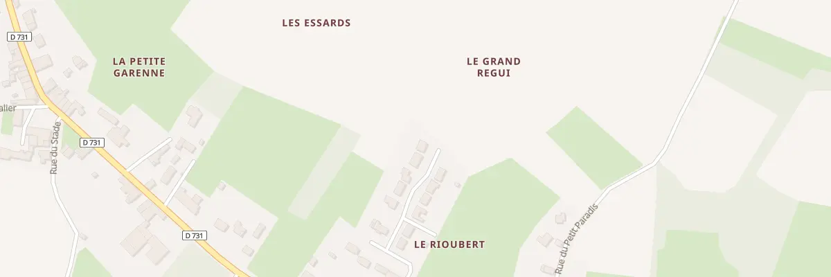 Plan du 25 Lot La Petite Garenne à Brizambourg