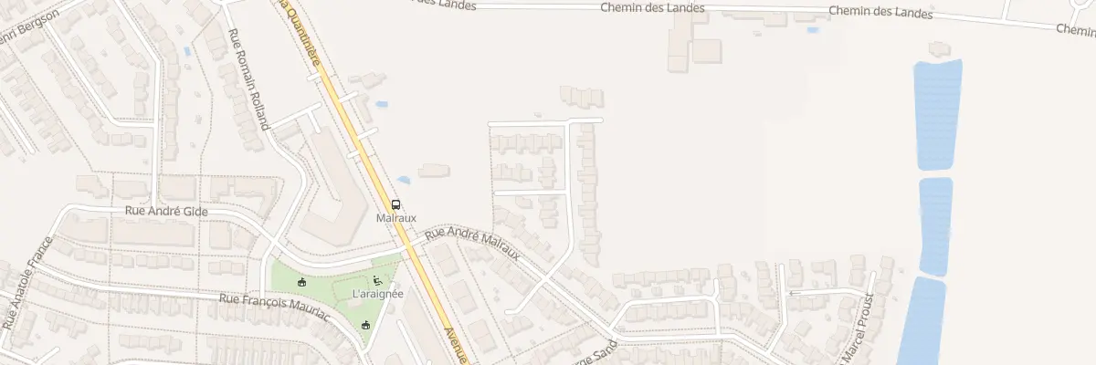 Plan du 9 Rue Marguerite Duras à Trélazé