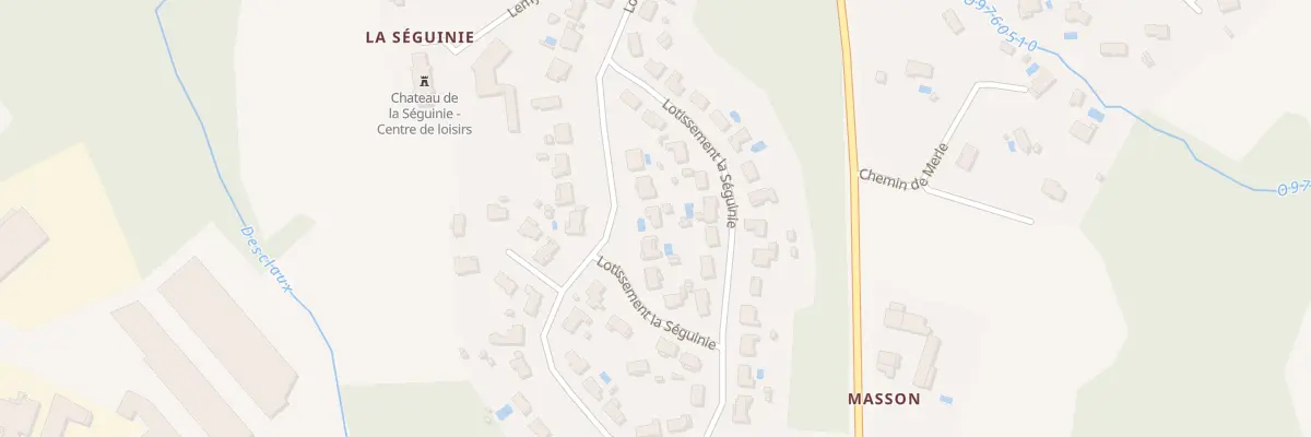 Plan du 68 Lot la Séguinie à Tresses