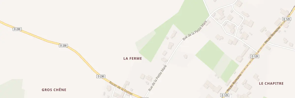 Plan du 19 Rue de la Petite Mare à Nantillé