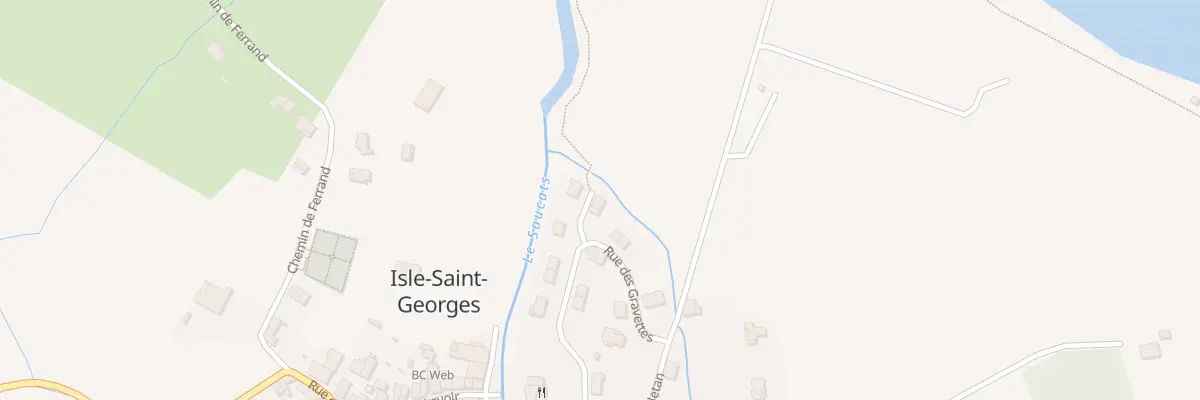 Plan du 18 Lot Communal les Gravettes à Isle-Saint-Georges