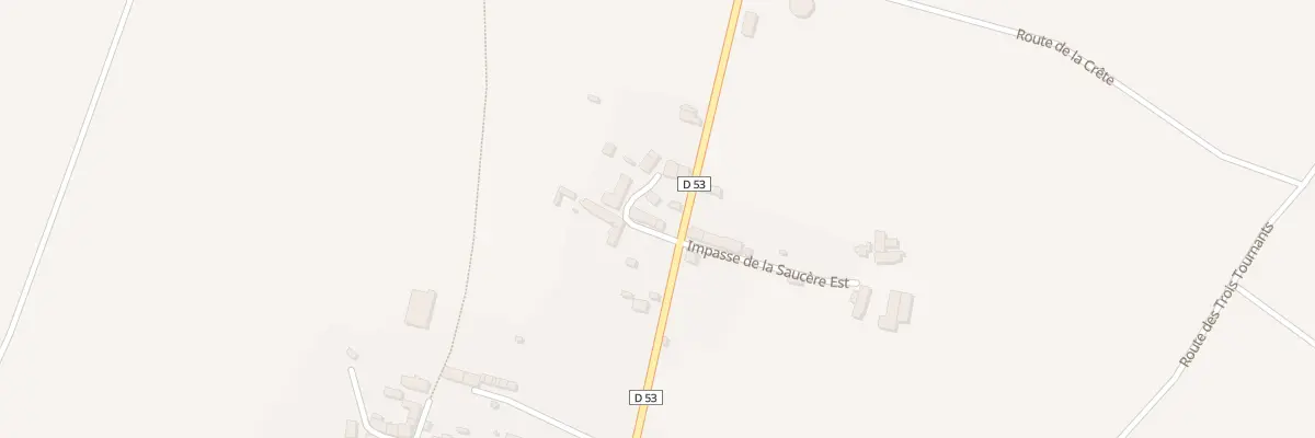 Plan du 449 La Saucere à Rives d’Andaine