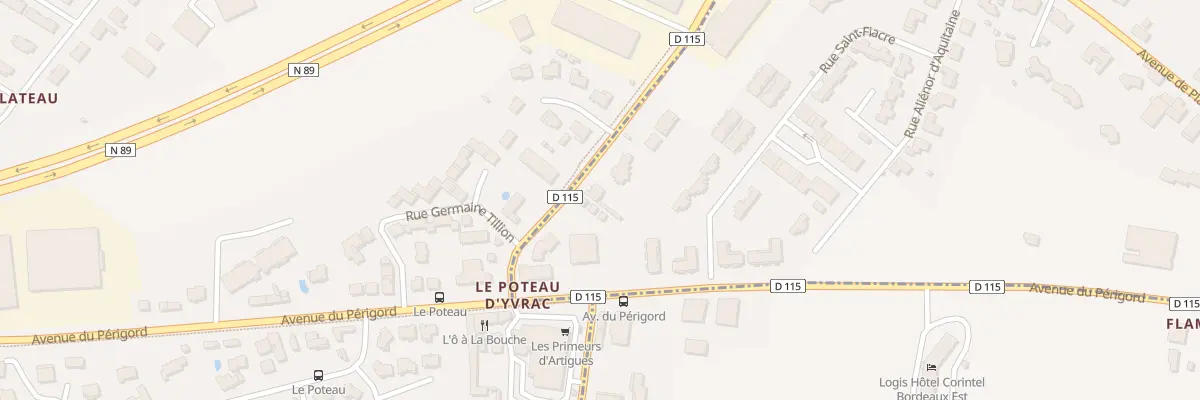 Plan du 81 Av des Tabernottes à Yvrac