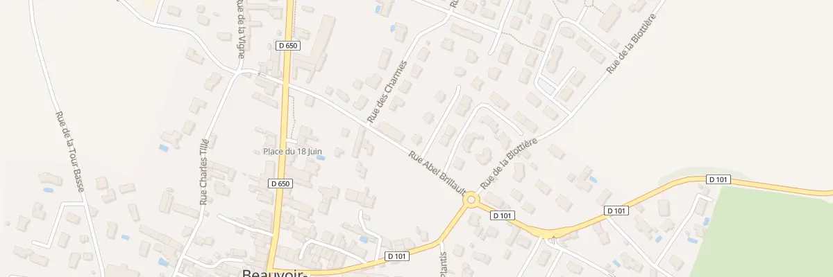 Plan du 15 Imp des Eglantines à Beauvoir-sur-Niort