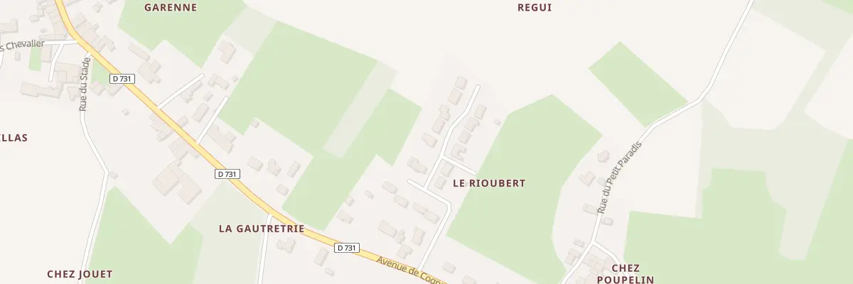 Plan du 17 Lot La Petite Garenne à Brizambourg