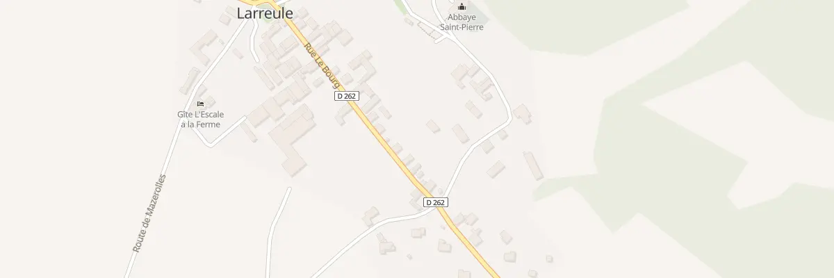 Plan du 4B Rte de l’Eglise à Larreule