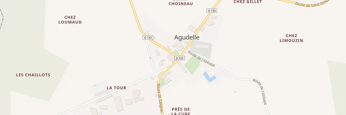 Plan du 5018 Le Bourg à Agudelle