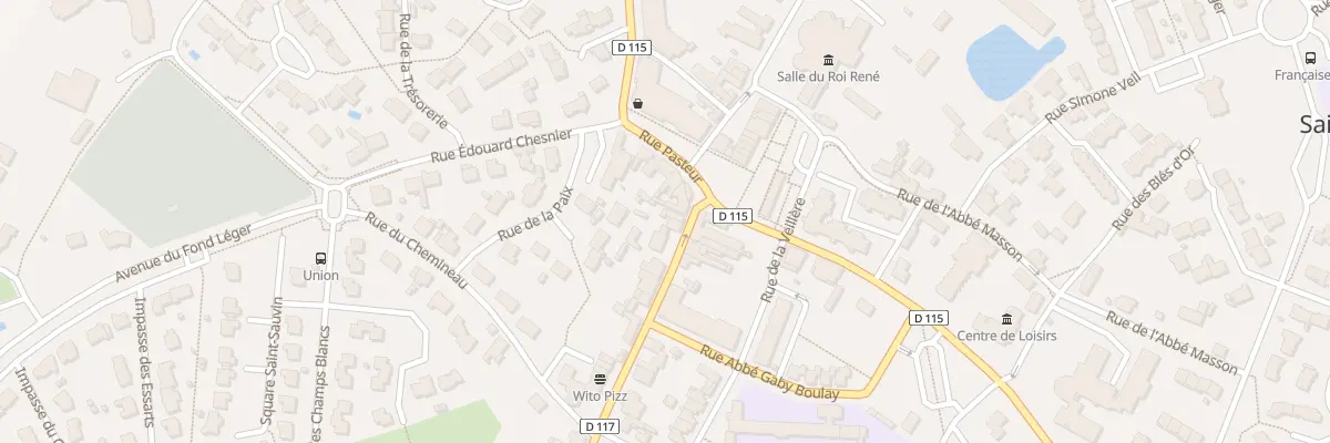 Plan du 4 Rue Emmanuel Voisin à Verrières-en-Anjou
