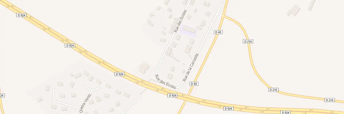 Plan du 31 Rue des Ecoles à Landigou