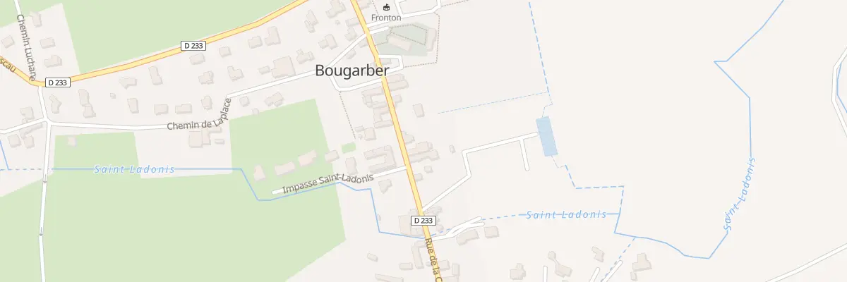 Plan du 9 Rue La Carrere à Bougarber