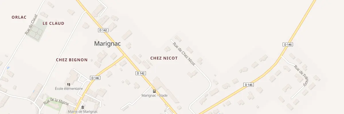 Plan du 5215 Le Til à Marignac