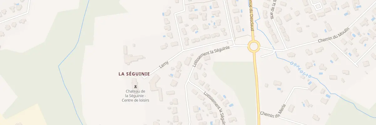 Plan du 44 Lot la Séguinie à Tresses
