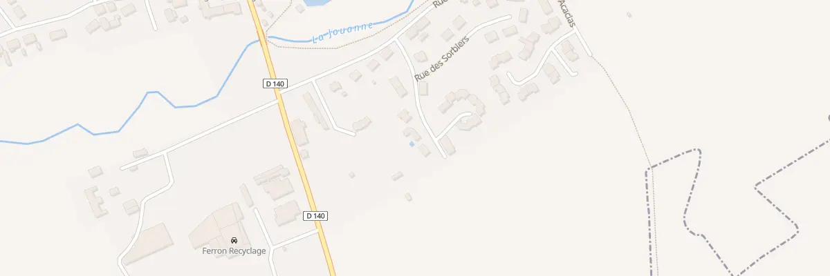 Plan du 8 Rue des Marronniers à Neau