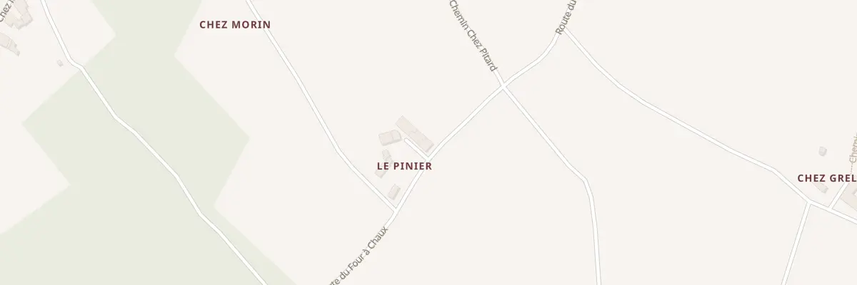 Plan du 2 Chem du Pinier à Saint-Georges-Antignac
