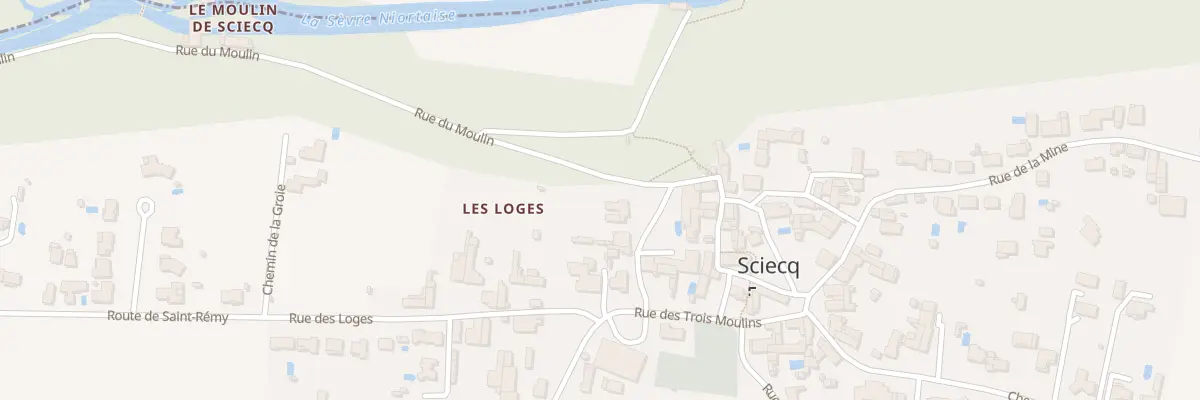 Plan du 7 Rue du Moulin à Sciecq