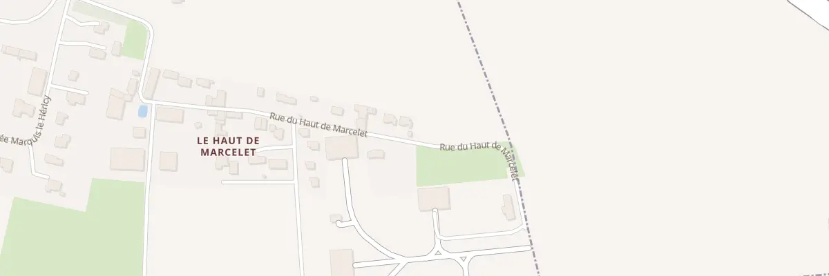 Plan du 11 Rue du Haut de Marcelet à Saint-Manvieu-Norrey