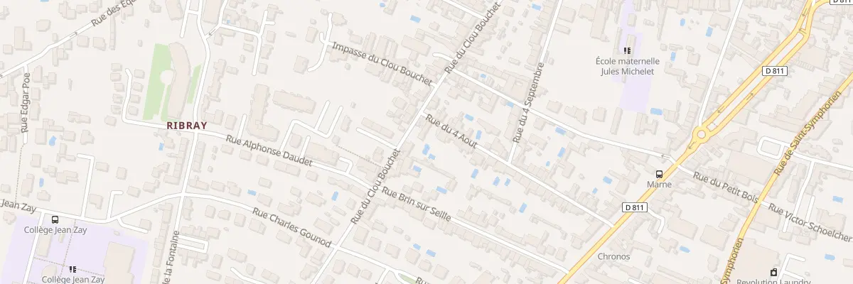 Plan du 35 Rue du 4 Aout à Niort