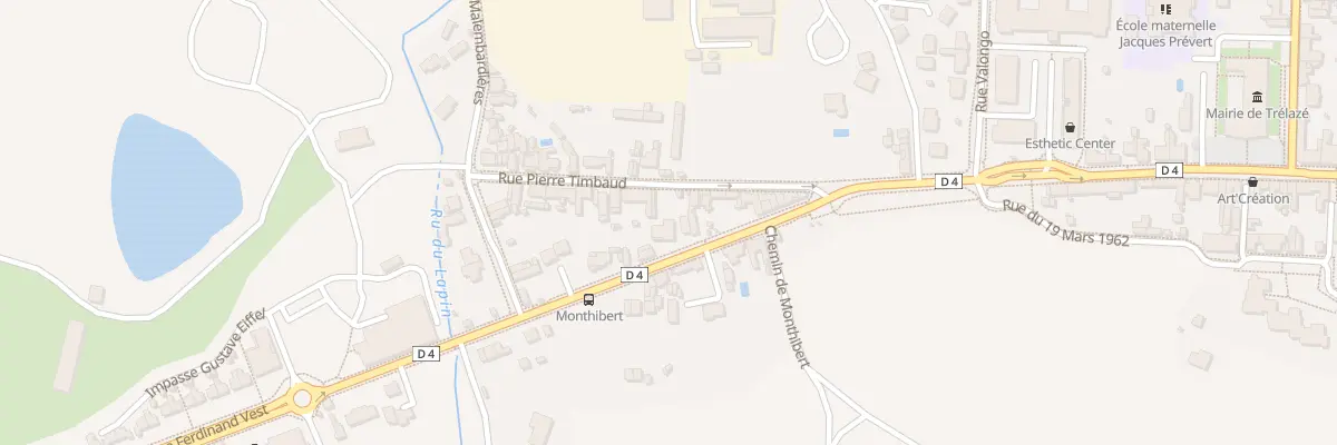 Plan du 22 Rue Ferdinand Vest à Trélazé