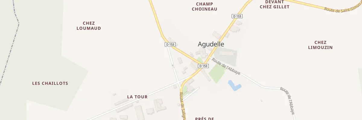 Plan du 5081 Le Bourg à Agudelle