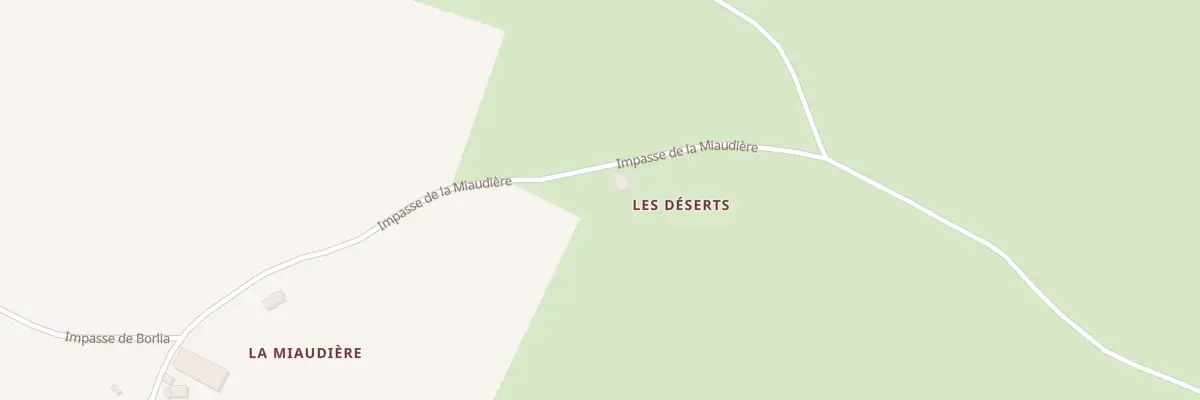 Plan du 1 Imp de la Miaudière à Fenioux