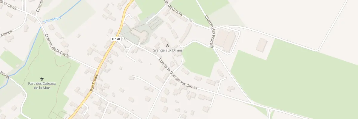 Plan du 7 Rue de la Grange aux Dimes à Rots
