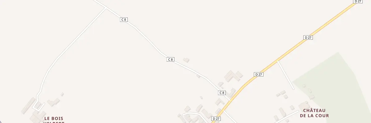 Plan de La Petite Gredouillere à Saint-Denis-d’Anjou