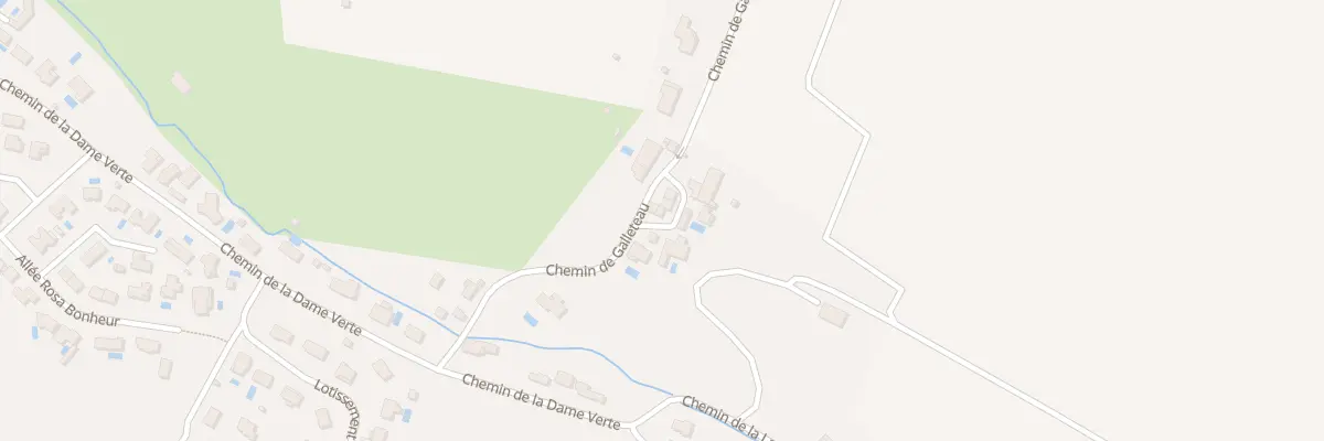 Plan du 13B Che de Galleteau à Quinsac