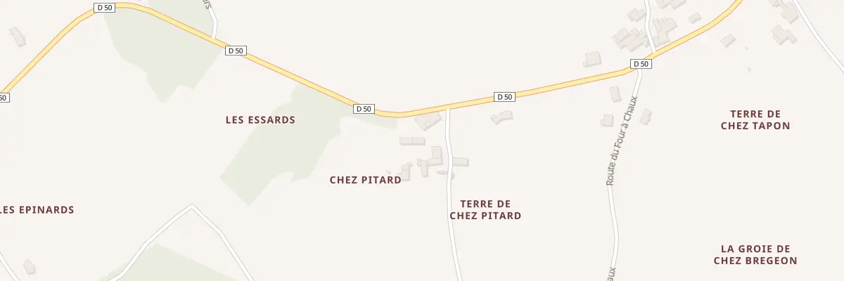 Plan du 6 Chem chez Pitard à Saint-Georges-Antignac