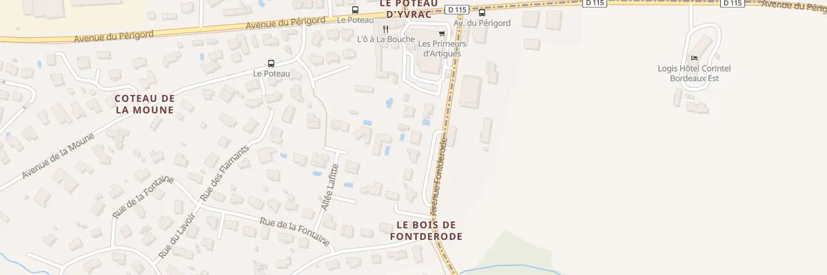 Plan du 6 Rue des Cygnes à Artigues-près-Bordeaux
