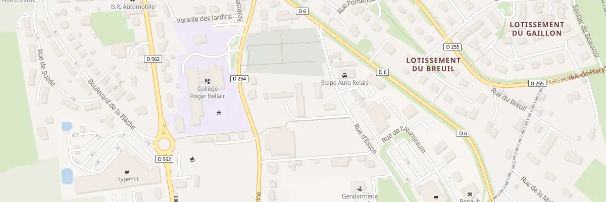 Plan du 6 Rue d’Esson à Thury-Harcourt-le-Hom