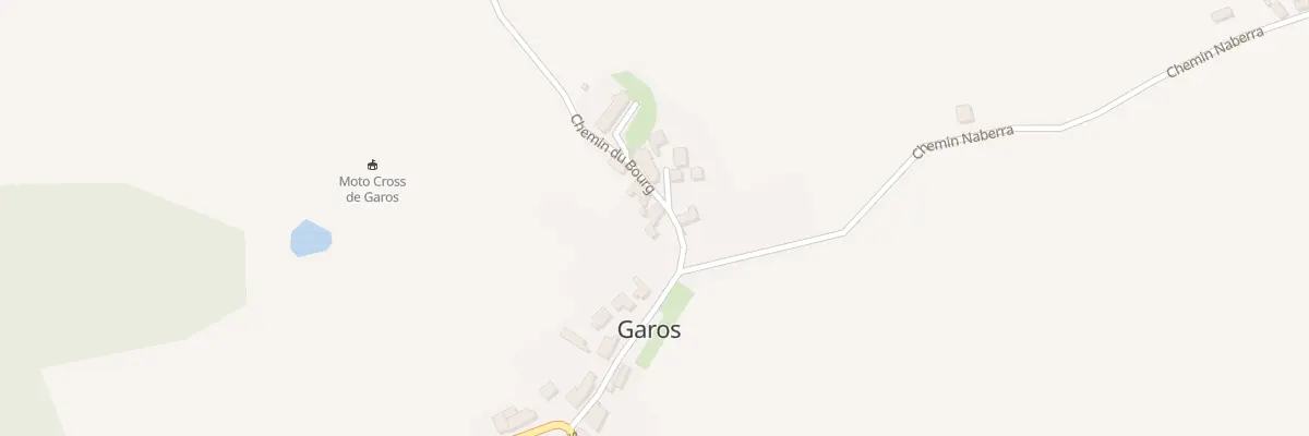 Plan du 4 Che du Bourg à Garos