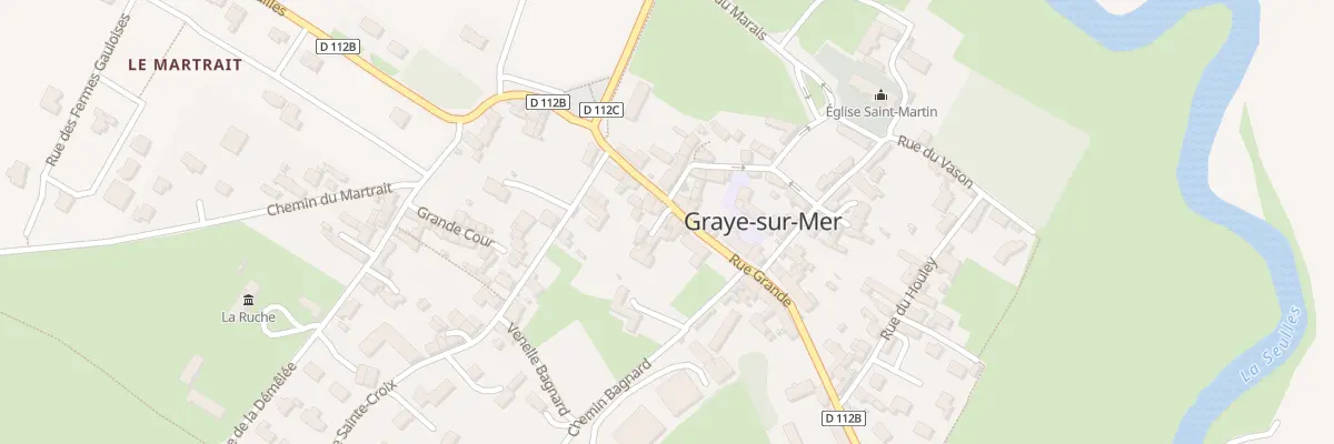 Plan du 5095 Rue Grande à Graye-sur-Mer