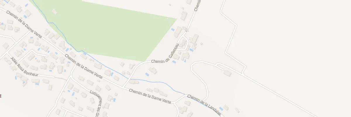 Plan du 348 Galleteau à Quinsac