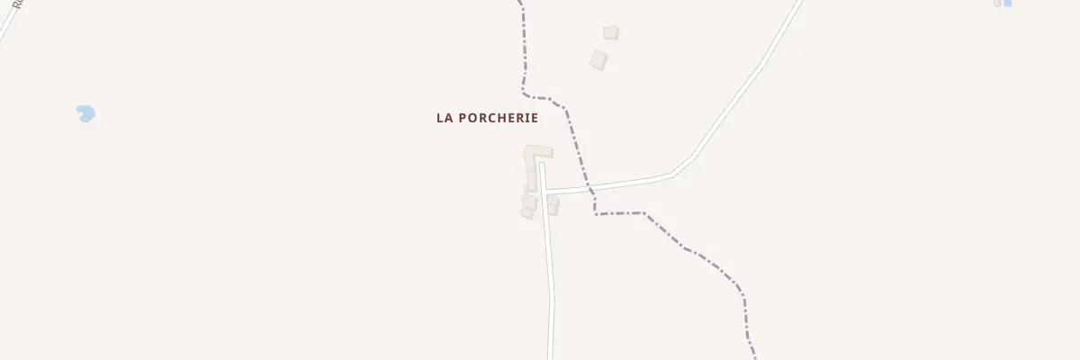 Plan du 5000 La Porcherie à Trayes