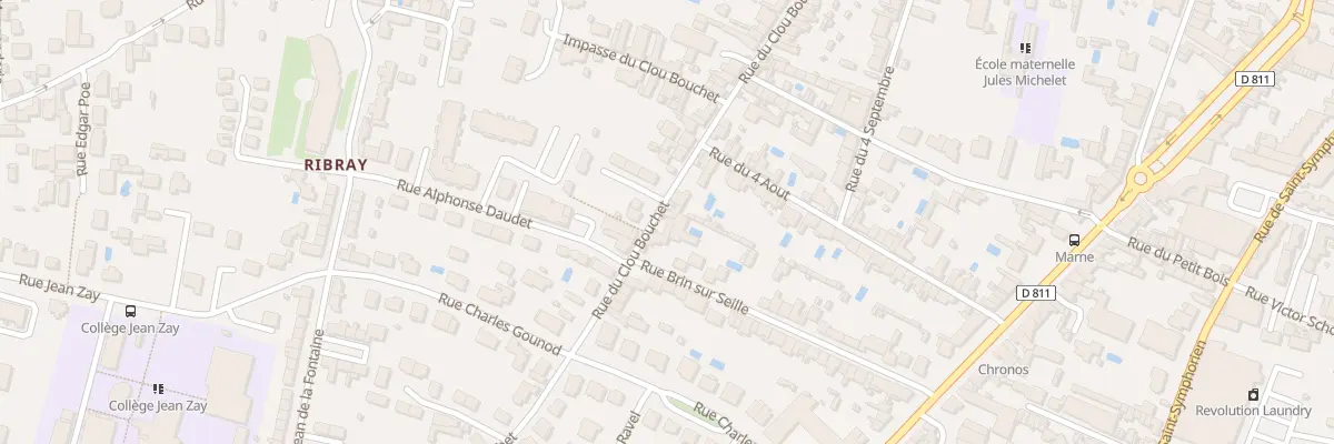 Plan du 113 Rue du Clou Bouchet à Niort
