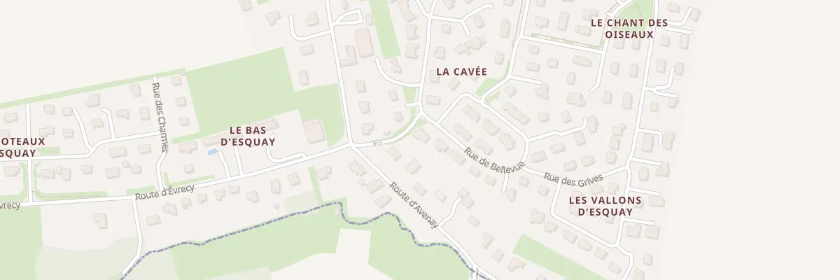 Plan du 2 Rue de Bellevue à Esquay-Notre-Dame