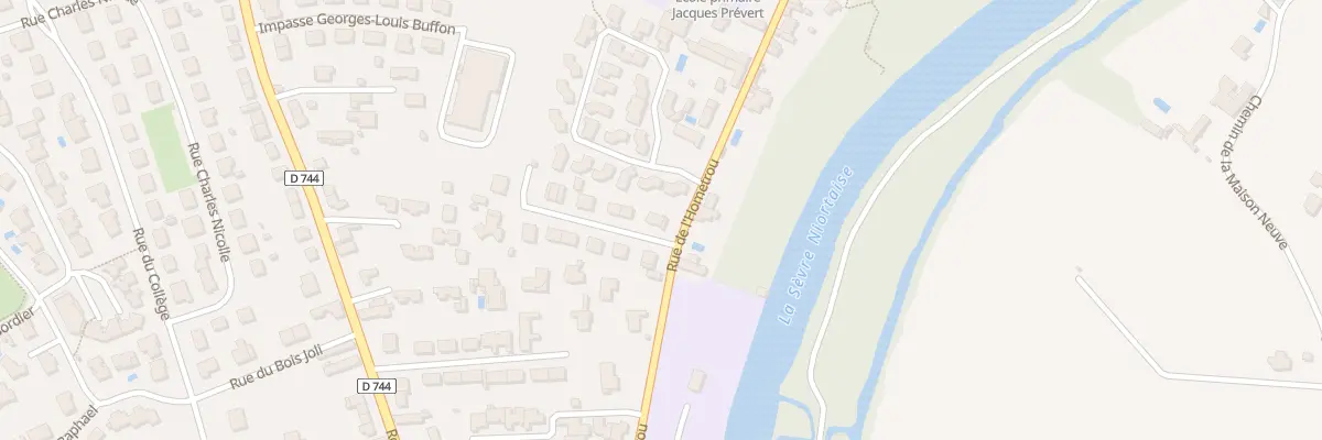 Plan du 2 Imp Nicolas Poussin à Niort